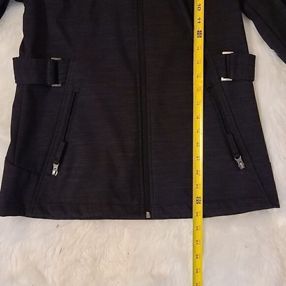 Free Country black fur lined weather proof jacket - Picture 13 of 16